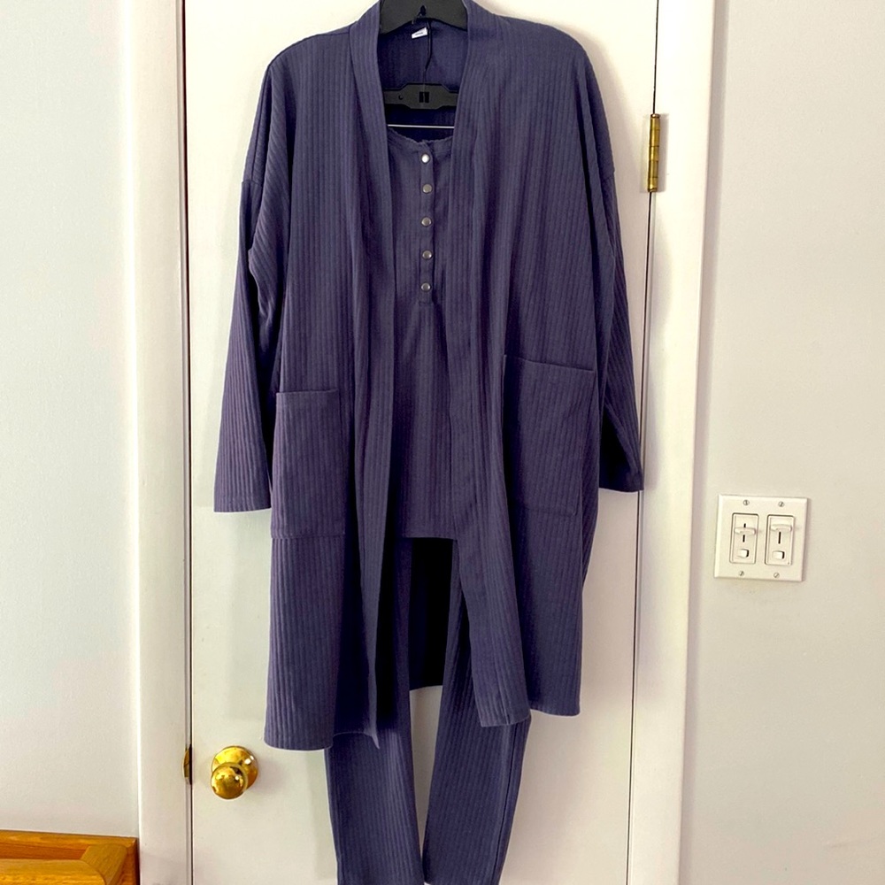 Old Navy Maternity Loungewear 3 piece ribbed knit set